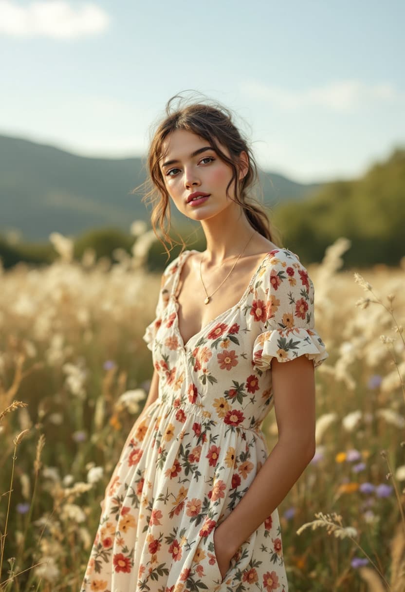 A Cottagecore look