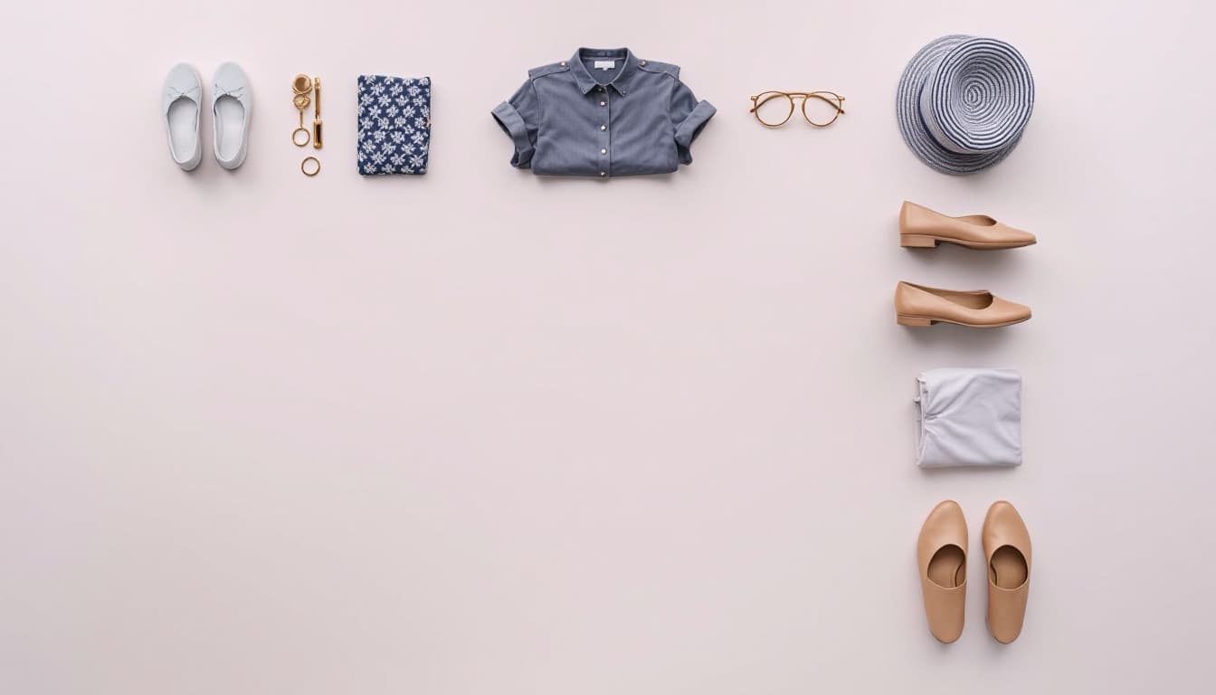 A lookbook of styled looks
