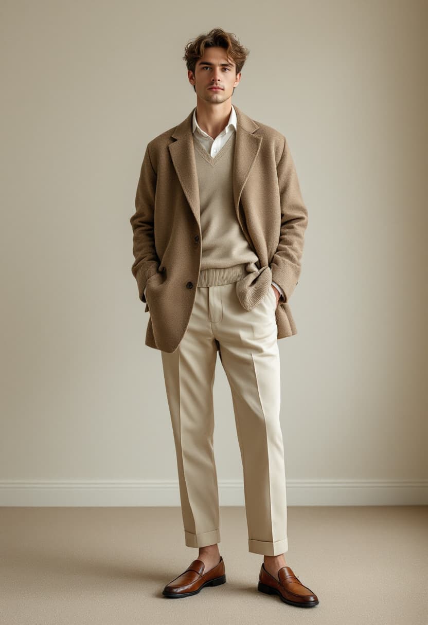 A full-body photo before restyling